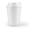 Comfort lid cups white